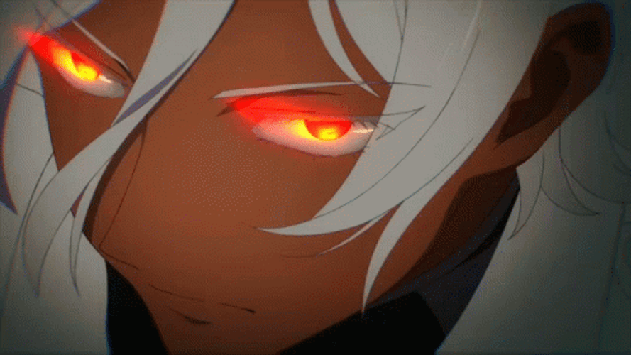 4K Anime Vanitas Fiery Eyes GIF