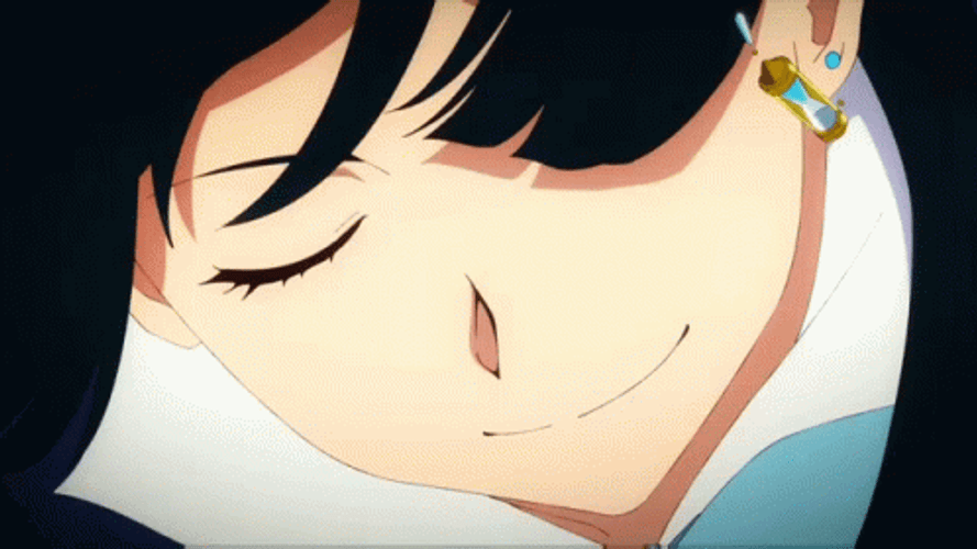 4K Anime Vanitas Looking Down GIF