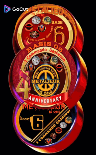 4th Metalieur Anniversary Badge