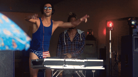 4th Of July Funny Lucifer Pool Party GIF