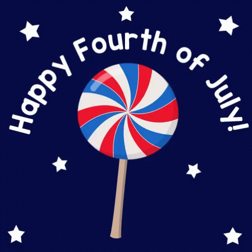 4th Of July Lollipop GIF