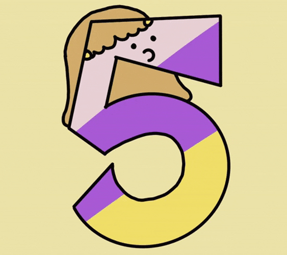 5 Numbers And Toys GIF