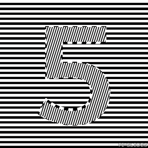 5 Pi-Slices GIF