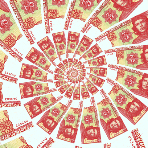 50 Cuban Pesos Hypnosis Spiral GIF