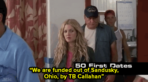 50 First Dates Lucy Doug Marlin Whitmore Walking GIF