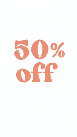 50% Off Sale GIF