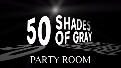 50 Shades Of Gray Party Room Black Background GIF