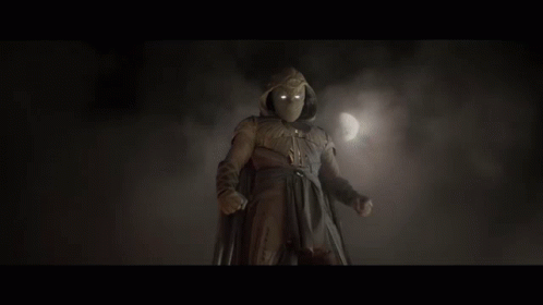 Moon Knight Jumping Off Rooftop GIF