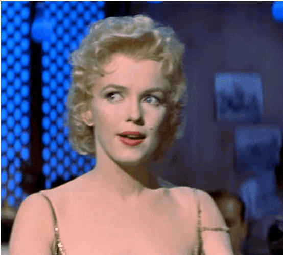 50s Actress Marilyn Monroe GIF.