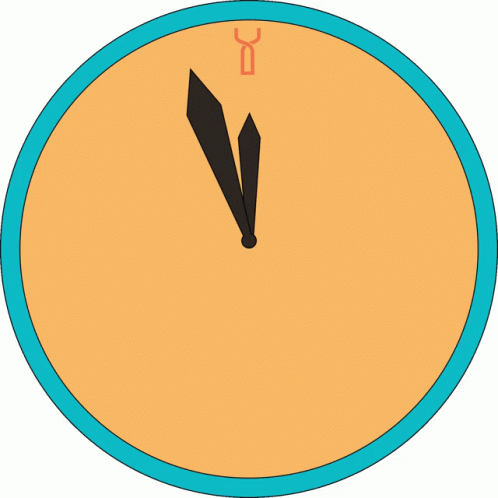 6 To Midnight Clock Strikes For 2021 GIF