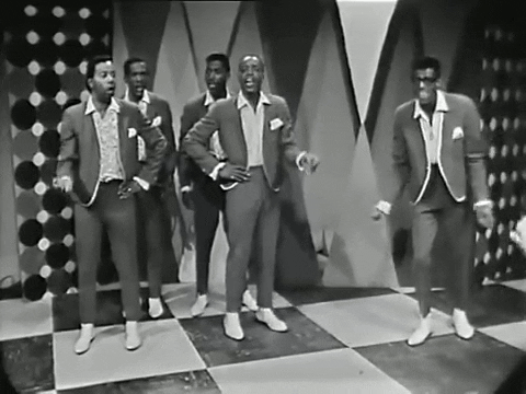 60s Temptations Singing Group GIF