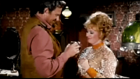 60s Vintage Movie Cheers GIF