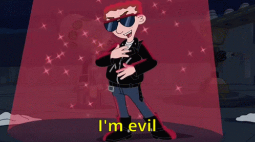 Evil For Credit Karl Phineas And Ferb GIF