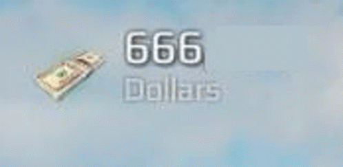 666 Dollars Money GIF