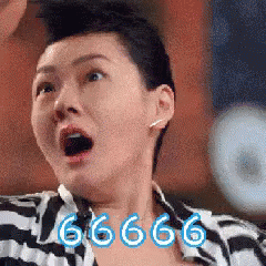 666 Shock Woman GIF