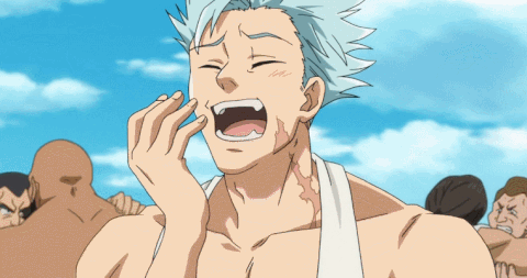 7 Deadly Sins Ban Yawning GIF