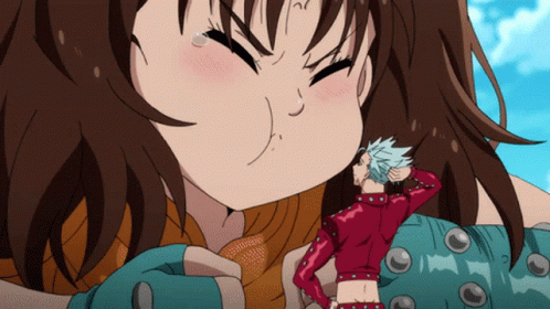 7 Deadly Sins Diane Talking To Ban GIF