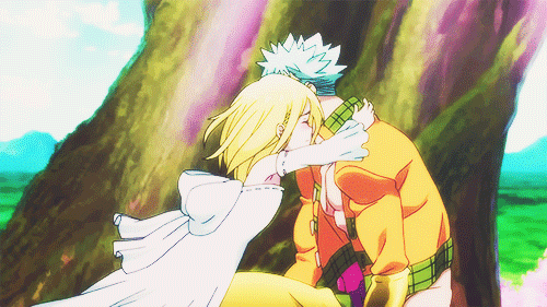 7 Deadly Sins Elaine Hugging Ban GIF