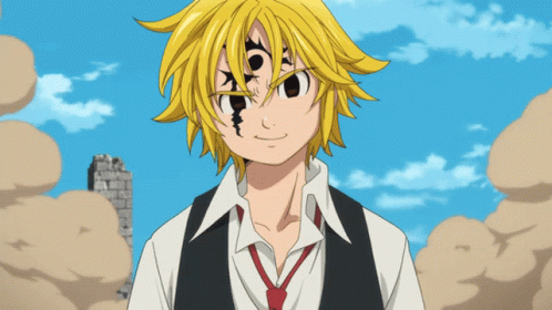 7 Deadly Sins Meliodas Smiling GIF