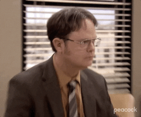 7 First Priorities Dwight The Office GIF