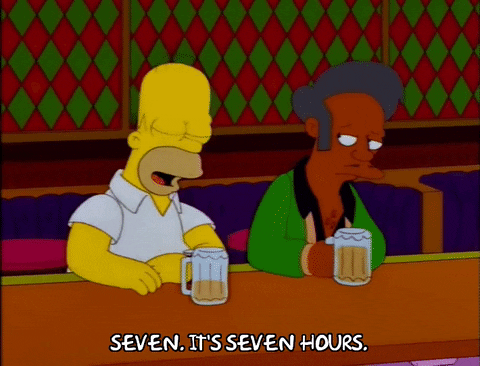7 Hours Homer Simpson Apu Nahasapeemapetilon GIF