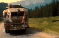 70's Boho Hippie Road Trip GIF