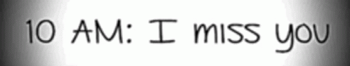 Minimalist Missing You All The Time GIF