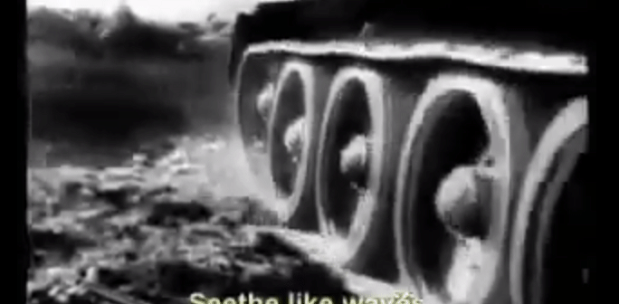 80s Tank World War Clip GIF