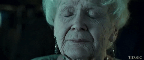 84 Years Rose Dawson Crying GIF
