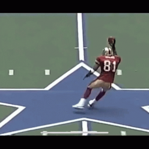 Cowboys Terrell Owens Tackle Down GIF