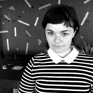 Creepy Evil Girl Halloween Serial Killer GIF