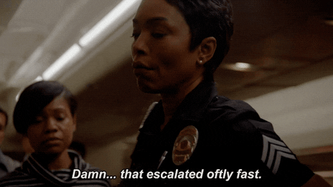9-1-1 Angela Bassett That Escalated Quickly GIF