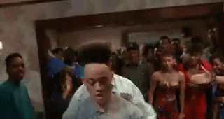 90's People Dance Party Moves GIF