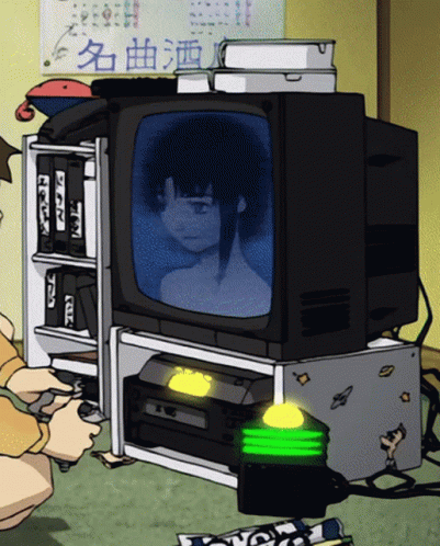 90s Anime Vintage Television GIF