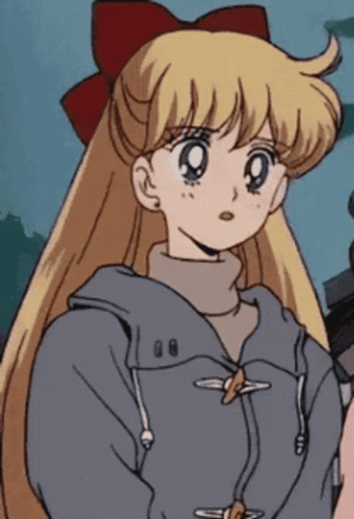 90S Anime Sailor Moon Minako GIF