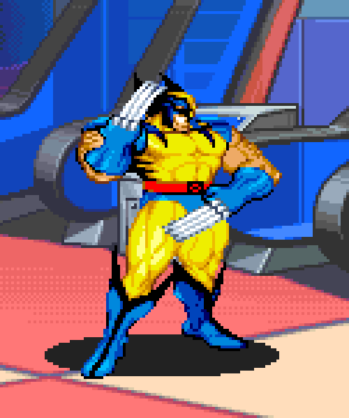 90s Marvel Wolverine Cartoon GIF