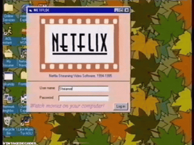 90s Netflix GIF