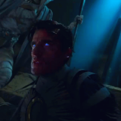 Moon Knight White Eyes In Trance Loop GIF