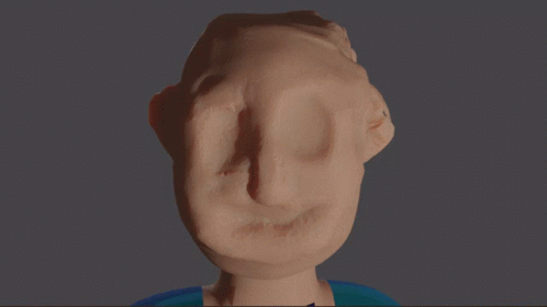 A 3D Model Of A Person With The Words Hello Child Written Below It GIF