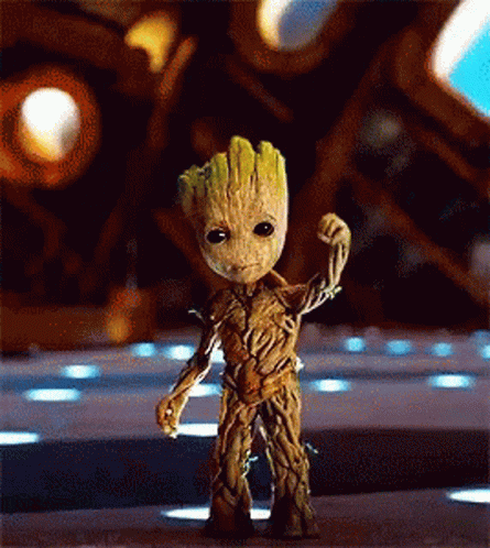 Baby Groot Dancing From Guardians Of The Galaxy GIF