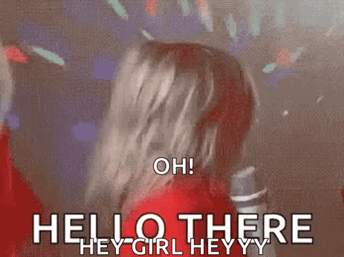 A Baby In A Red Jacket Is Holding A Cell Phone And Says Hello There . GIF