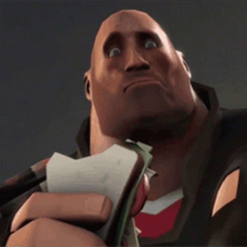 A Bald Man Is Holding A Stack Of Papers And Making A Surprised Face GIF