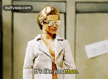 A Barbie Doll Says It 'S Like Jonathan In A Room GIF