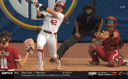 a baseball game between the blue jays and the mariners on espn