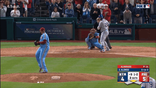 A Baseball Game Is Being Played On October 3 At Citizens Bank Park GIF