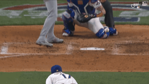 A Baseball Game Is Being Played With A Globe Life Ad In The Background GIF