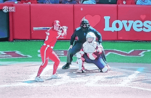 A Baseball Game Is Being Shown On Espn GIF
