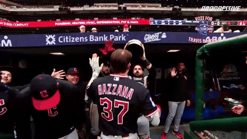 A Baseball Player Named Bazzana Wearing Number 37 GIF