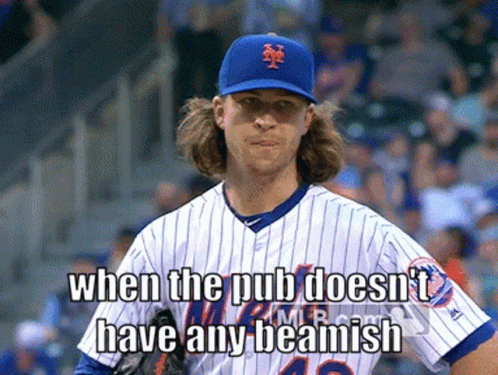 A Baseball Player Says When The Pub Doesn T Have Any Beamish GIF
