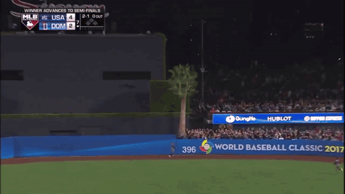 a baseball player wearing a jersey that says ' dominican ' on it